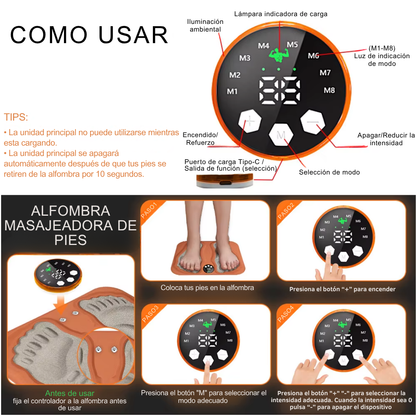 Masajeador inteligente para pies
